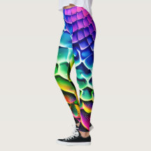 Dragon Scale Print Inspired Leggings