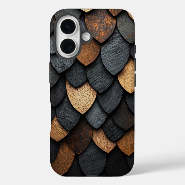 Dragon Scale Texture Phone Case  (Back)