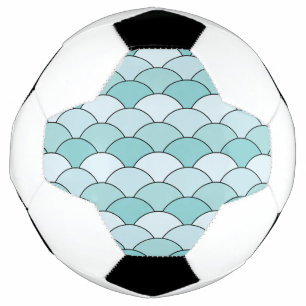 Dragon Scales, Fans, Waves, Seigaiha, Orange Soccer Ball
