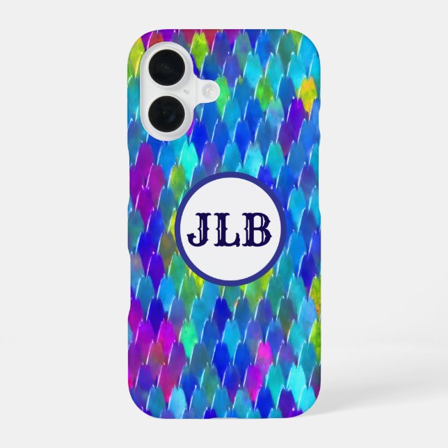 Dragon Scales iPhone 16 Case (Back)