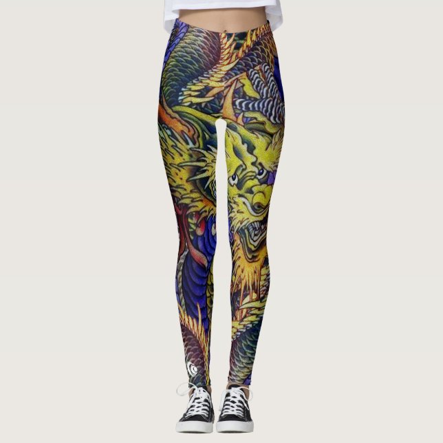 Dragon Scales Leggings (Front)