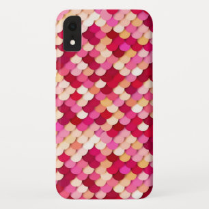 "Dragon Scales" - magenta, hot pink and peach Case-Mate iPhone Case