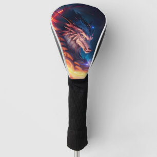 Dragon Scape Fire Night Golf Head Cover