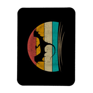 Dragon Shirt Retro Vintage Dragon Mythical Creatur Magnet
