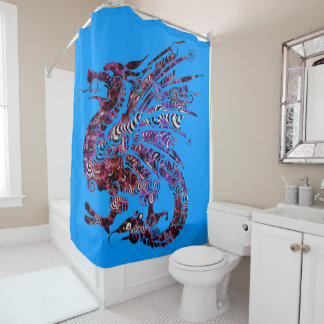 DRAGON SHOWER CURTAIN