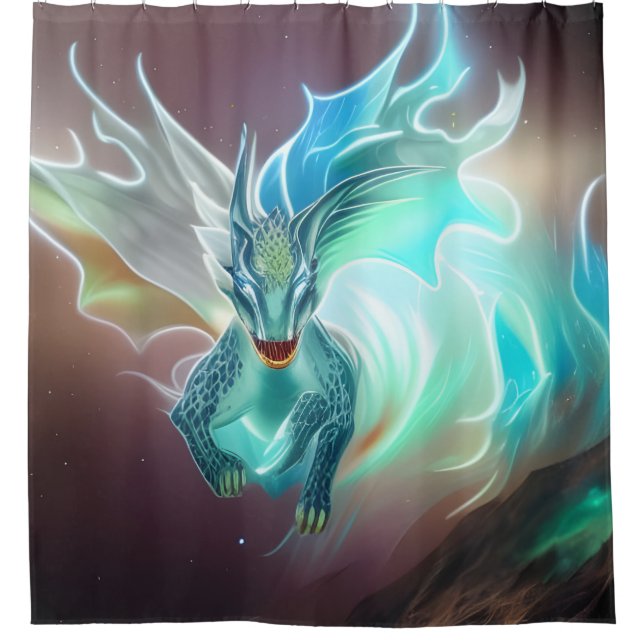 Dragon Shower Curtain (Front)
