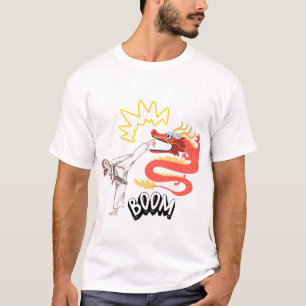 Dragon Sidekick – Cute Fantasy Dragon Companion  T-Shirt