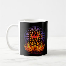 Dragon Sigil Celtic Knot Fantasy Fire Gothic Pagan
