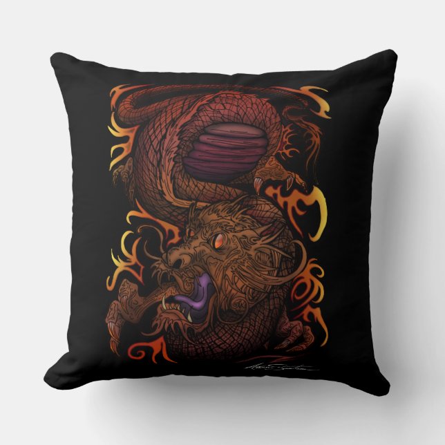Dragon (Signature Design) Cushion (Front)