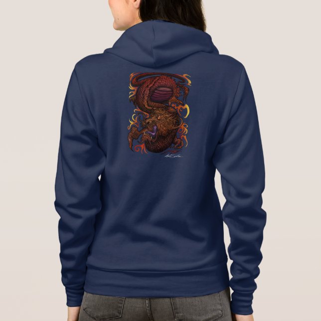 Dragon (Signature Design) Hoodie (Back)