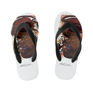 Dragon (Signature Design) Kid's Jandals