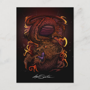 Dragon (Signature Design) Postcard
