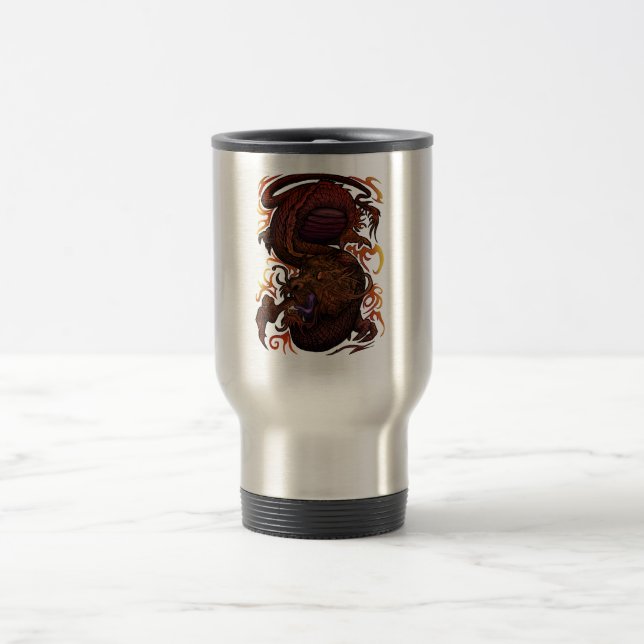 Dragon (Signature Design) Travel Mug (Center)