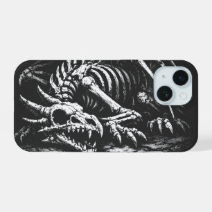Dragon Skeleton — by BurnsInHell iPhone 15 Case