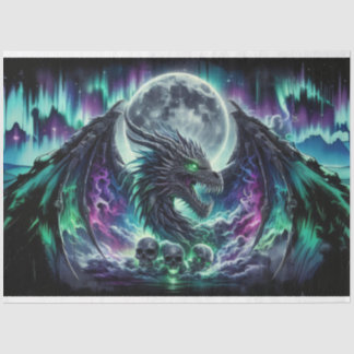 Dragon Skull Tissue Paper