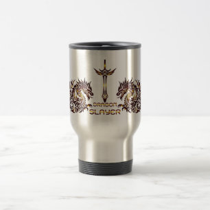 Dragon Slayer Tumbler Travel Mug