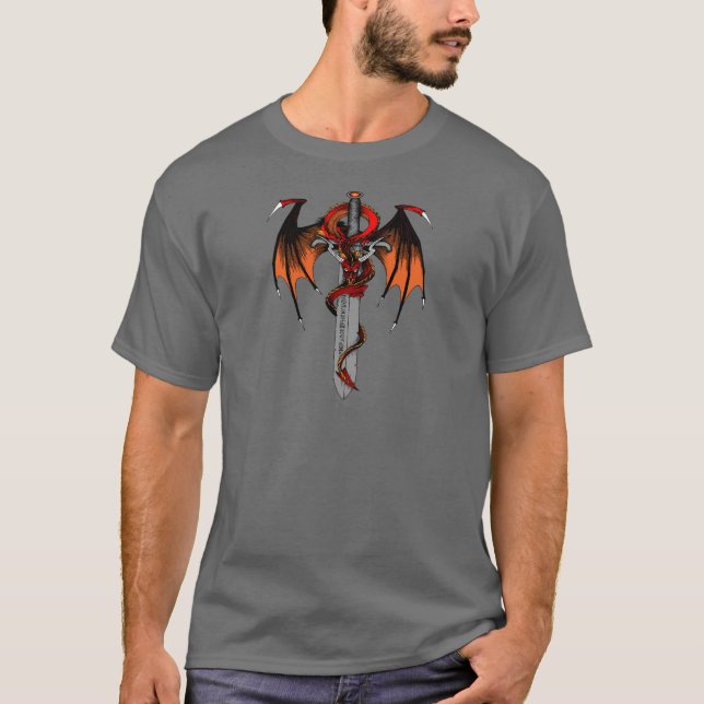 Dragon Slaying Sword T-Shirt (Front)