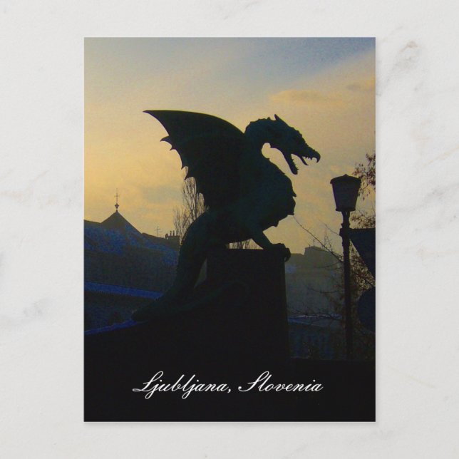 dragon slovenia postcard (Front)