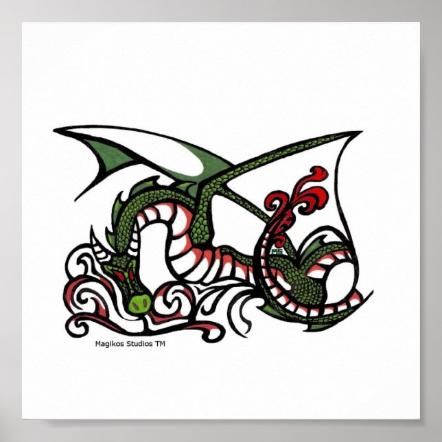 Dragon Smoke Print (Front)