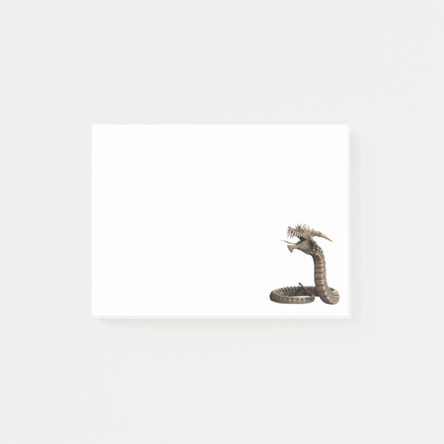 Dragon Snake Post-it Notes (Front)