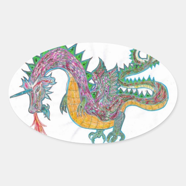 Dragon Sticker (Front)