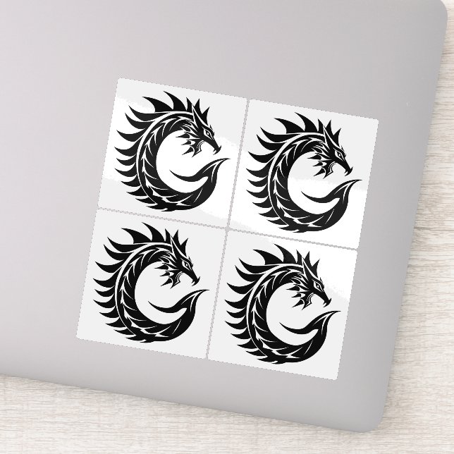 Dragon Styled Letter C, Dragon Alphabet, Monogram (Detail)