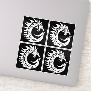 Dragon Styled Letter C, Dragon Alphabet, Monogram