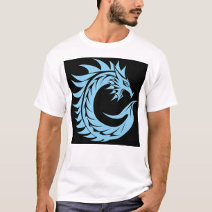 Dragon Styled Letter C, Dragon Alphabet, Monogram T-Shirt