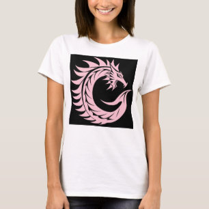 Dragon Styled Letter C, Dragon Alphabet, Monogram T-Shirt