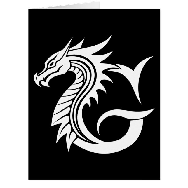 Dragon Styled Letter G, Dragon Alphabet, Monogram (Front)