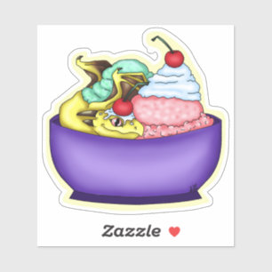 Dragon Sundae Sticker