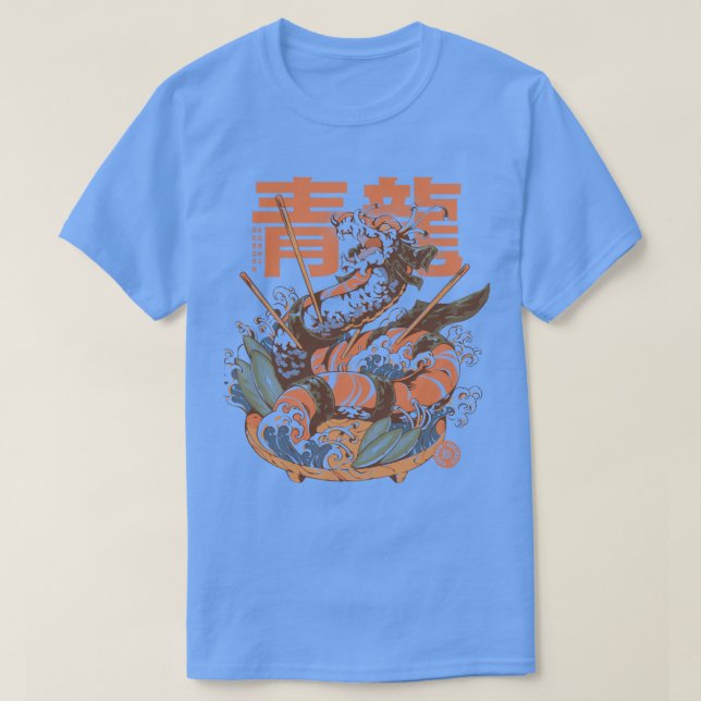 Dragon Sushi  T-Shirt (Design Front)