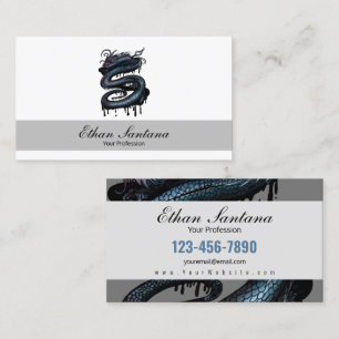 Dragon Swirl Business Card
