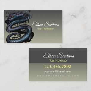 Dragon Swirl Business Card