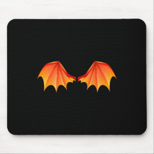 Dragon T Wings Halloween Costume Orange On The Ck Mouse Pad