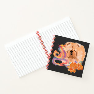 DRAGON-TALEZ CHOW Year of the Dragon Notebook