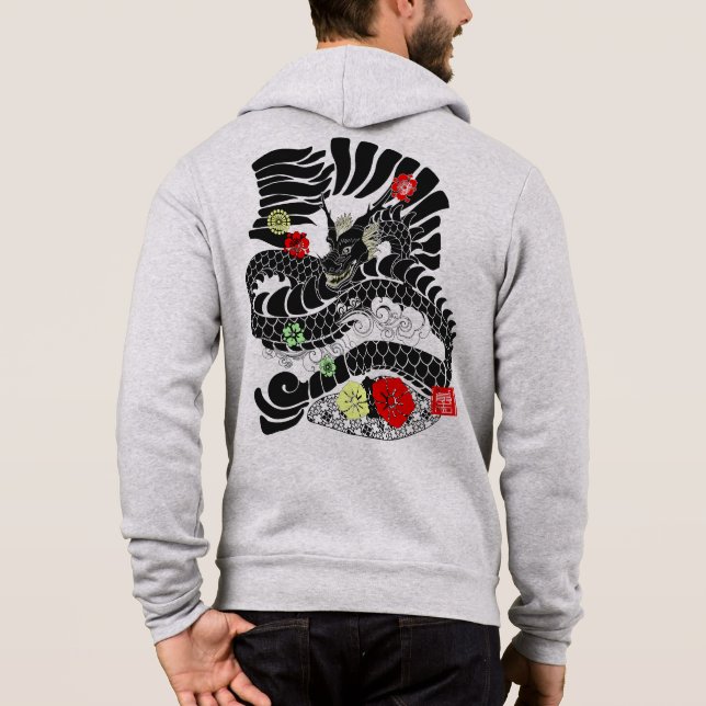 Dragon Tattoo Hoodie (Back)