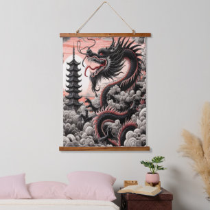 Dragon Temple Tapestry
