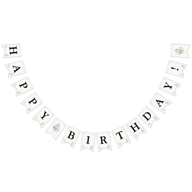 Dragon Theme Birthday Party Bunting (All)