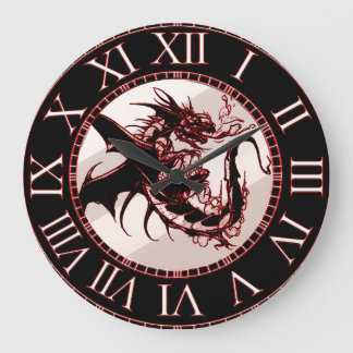 Dragon Theme Clock