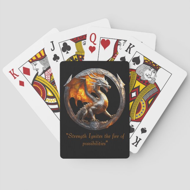Dragon Theme Playing Cards (Back)