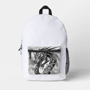 Dragon-themed Backpack for Sale Selling Dragon Des