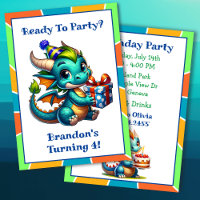 Dragon Themed Boy's Birthday Party