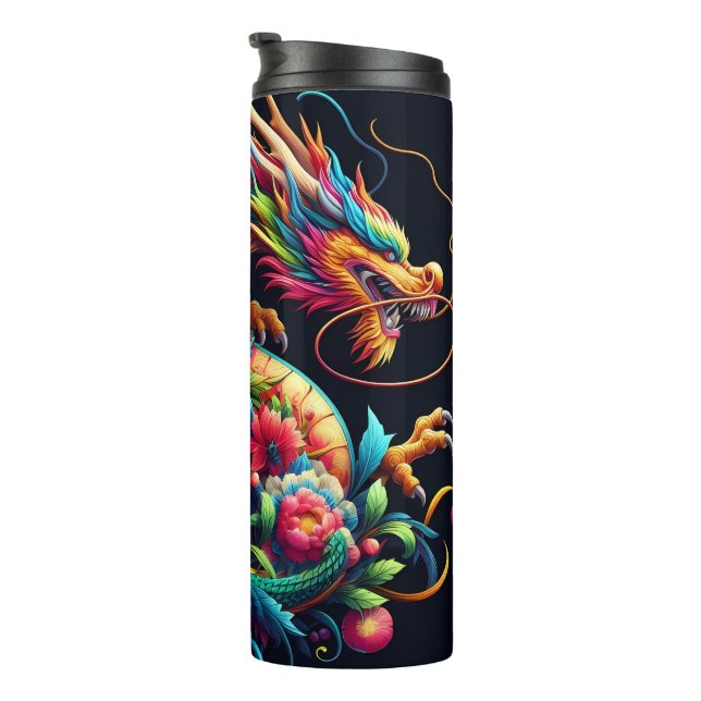 Dragon-Thermal Tumbler (Rotated Right)