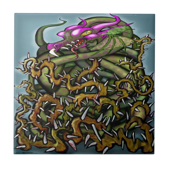 Dragon Thorns Tile (Front)