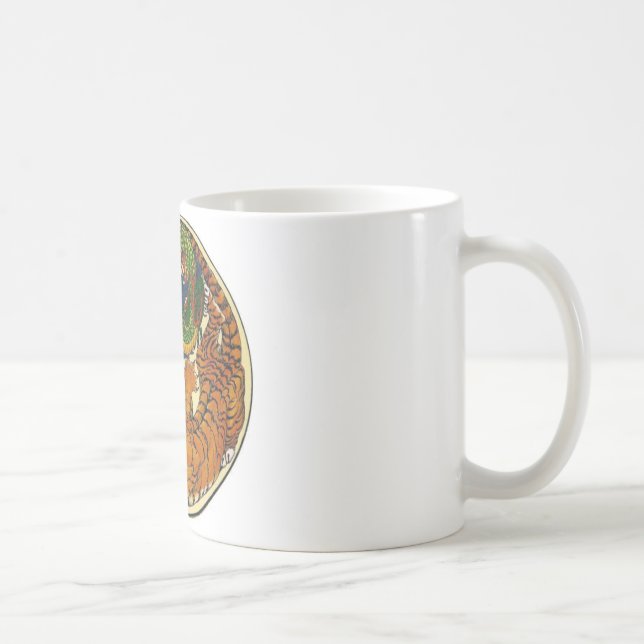 DRAGON TIGER COFFEE MUG (Right)