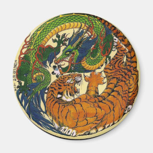 DRAGON TIGER MAGNET