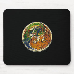 DRAGON TIGER MOUSE PAD