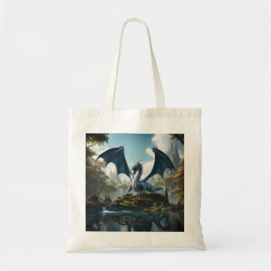 Dragon  tote bag