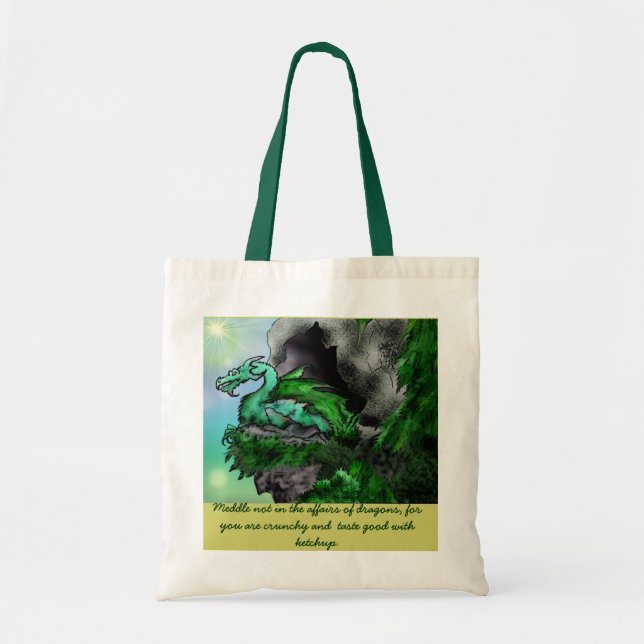 Dragon Tote Bag (Front)
